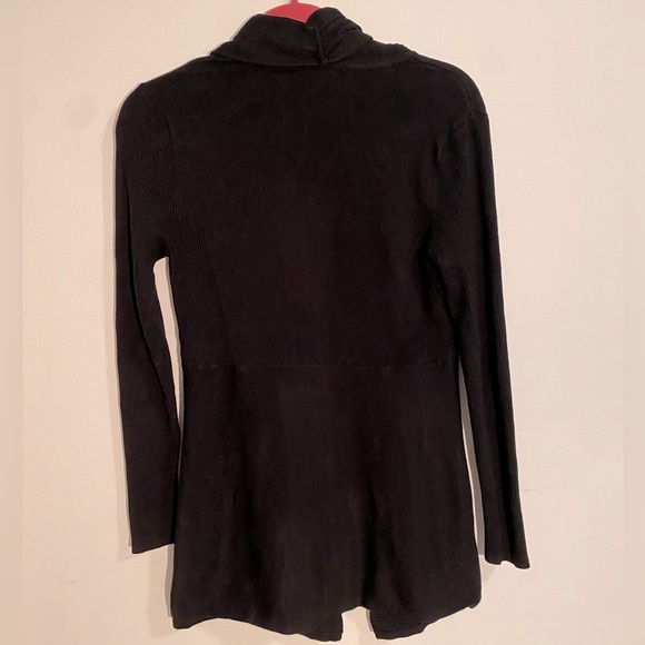 White House Black Market Black Cardigan - Picture 2 of 5